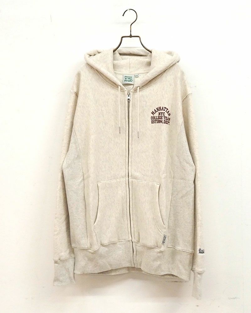 カレッジロゴパーカー トンプキン裏毛 ラバープリント アメカジ メンズ レディース ユニセックス  カジュアル ウェア 2025新作 デイリー