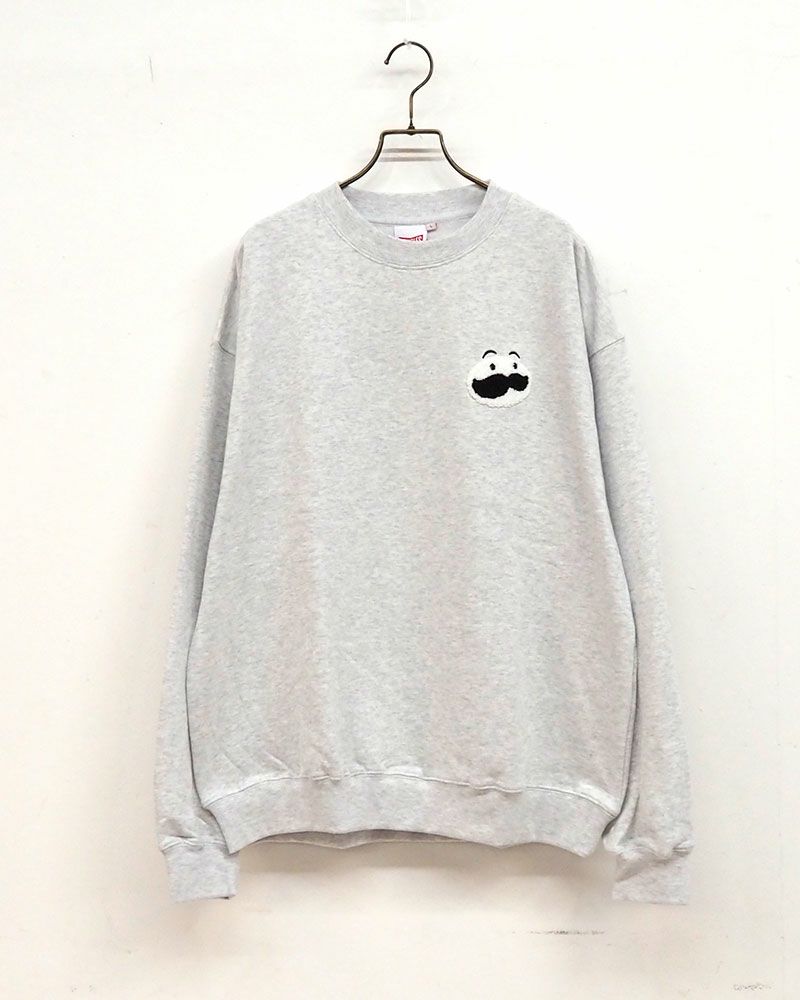 PRINGLES プリングルズ Mr.P サガラ刺繍 スウェット トレーナー ユニセックス