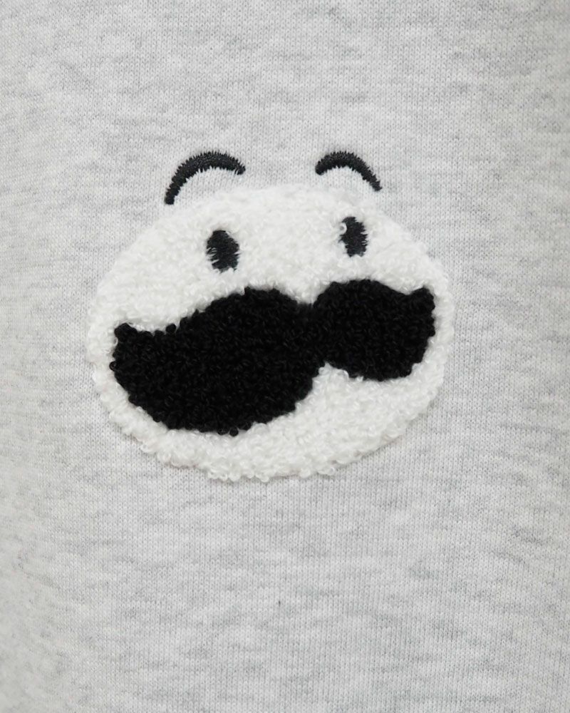 PRINGLES プリングルズ Mr.P サガラ刺繍 スウェット トレーナー ユニセックス